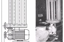 Схема вихревого теплогенератора «МУСТ».
