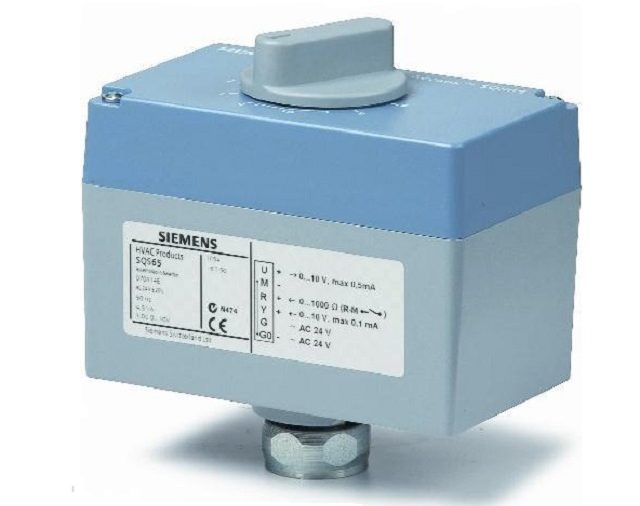Siemens привод клапана